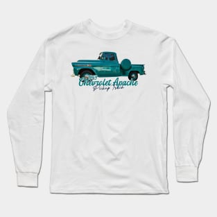 Restored 1959 Chevrolet Apache Pickup Truck Long Sleeve T-Shirt